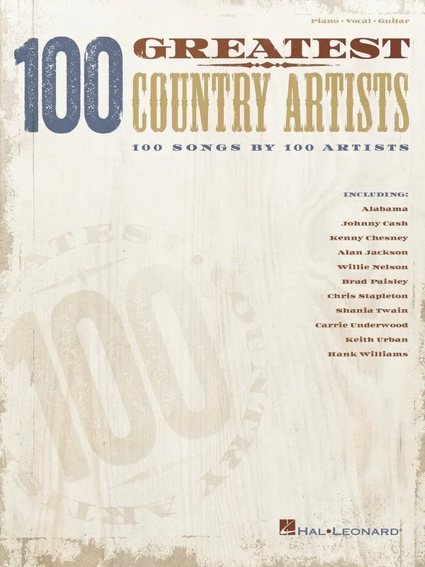 100 Greatest Country Artists PVG (Softcover Book)