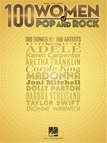 100 Women Of Pop And Rock: Piano Vocal Guitar