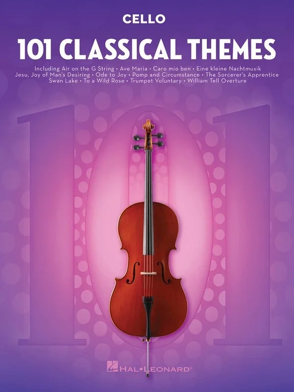 101 Classical Themes For Cello (Softcover Book)