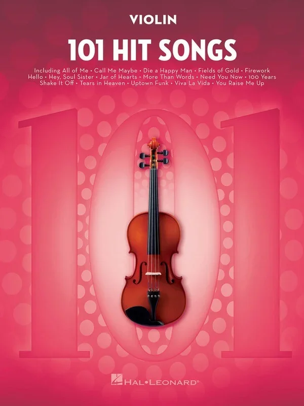 101 Hit Songs For Violin (Softcover Book)