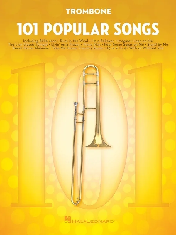 101 Popular Songs For Trombone (Softcover Book)
