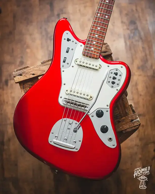 1997-99 Fender ‘Crafted In Japan‘ JG-66 Jaguar in Candy Apple Red Metallic