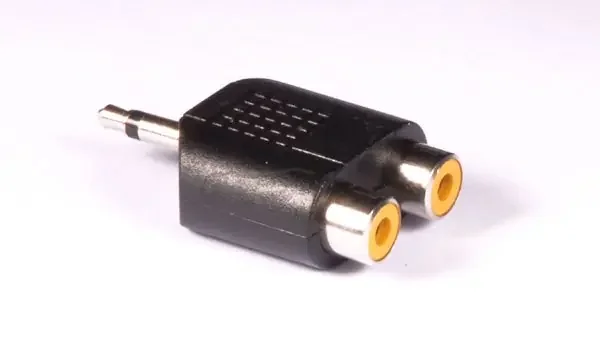 2 x 1/4 stereo jack to 1/4 stereo plug AD-11