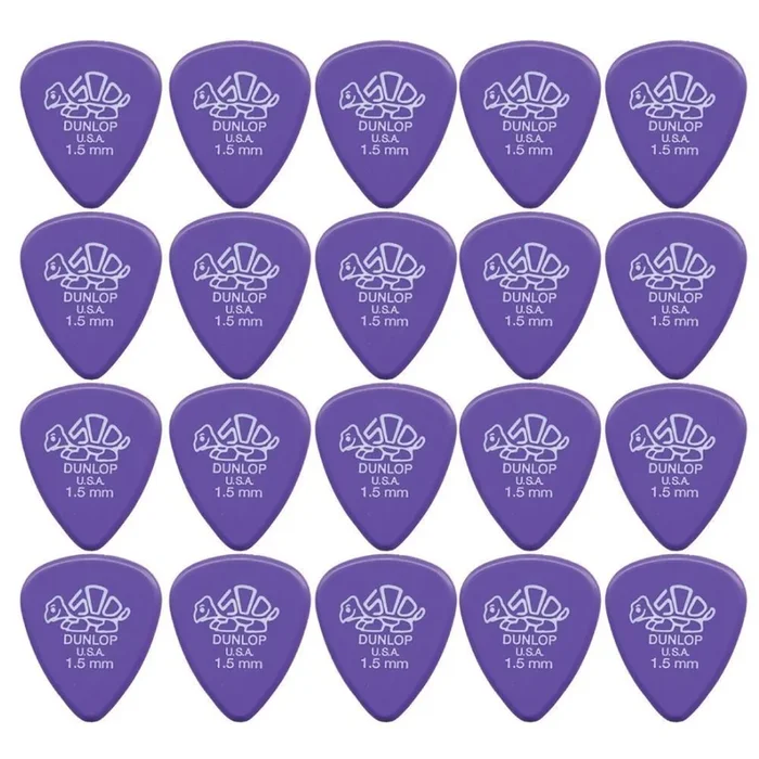 20 x Dunlop Premium DELRIN 500 1.50MM Gauge Guitar Picks 41R