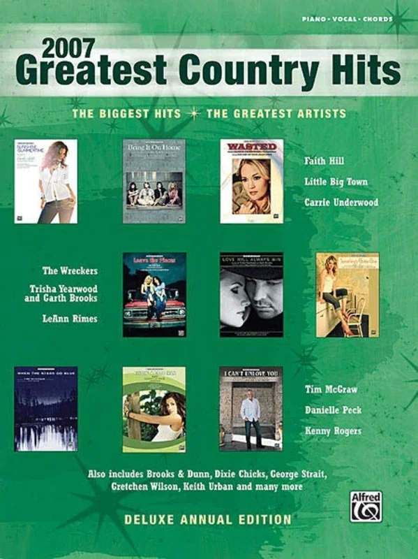 2007 Greatest Country Hits PVG (Softcover Book)