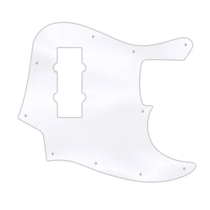 2014 Made In China 4 String Modern Player Jazz Bass Satin – Clear Acrylic Thick