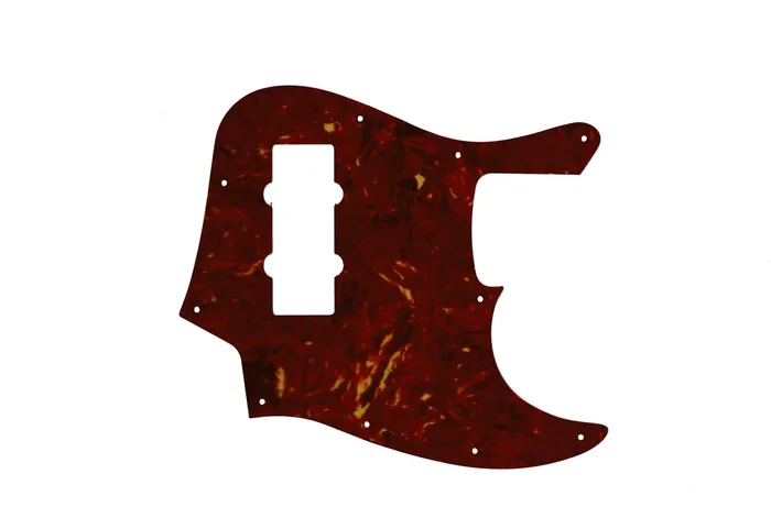 2014 Made In China 4 String Modern Player Jazz Bass Satin – Light Brown Celluloid Tortoiseshell W/B/W Lamination