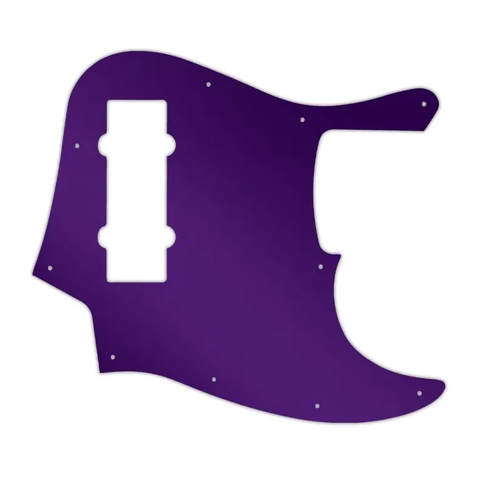 2014 Made In China 5 String Modern Player Jazz Bass V Satin – Purple Mirror