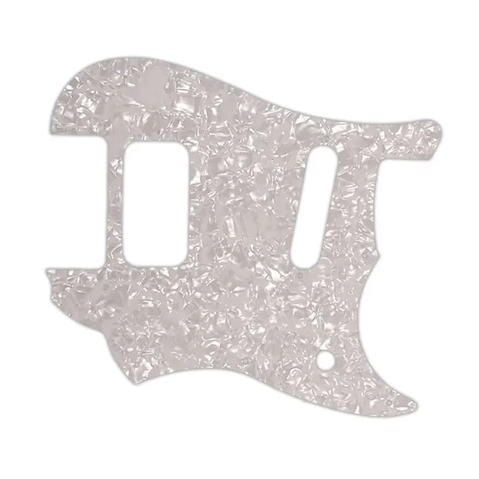 2016-2019 Made In Mexico Duo-Sonic Offset HS – Custom Designed For Kurt Cobain Mustang Modification – White Pearl W/B/W Lamination