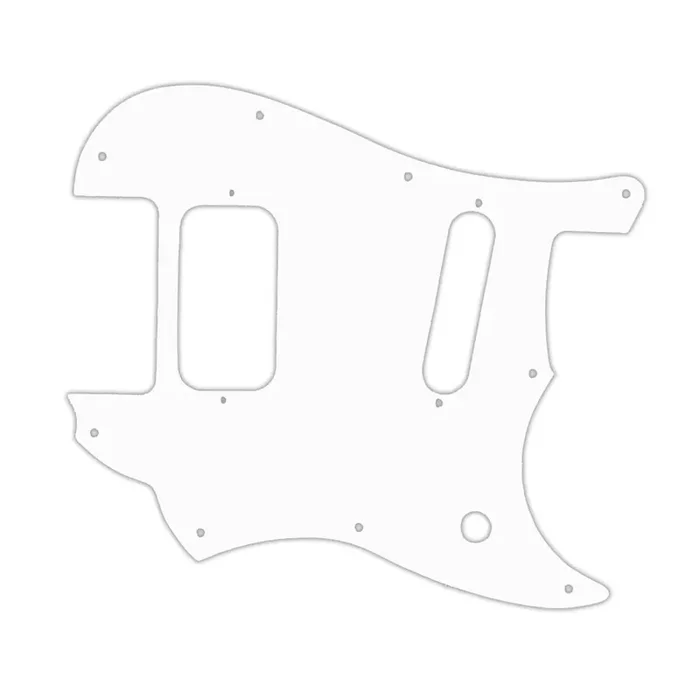 2016-2019 Made In Mexico Duo-Sonic Offset HS – Custom Designed For Kurt Cobain Mustang Modification – White Black White