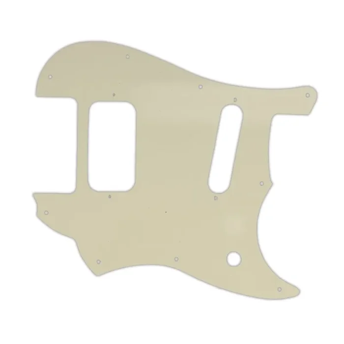 2016-2019 Made In Mexico Duo-Sonic Offset HS – Custom Designed For Kurt Cobain Mustang Modification – Parchment Thin .060