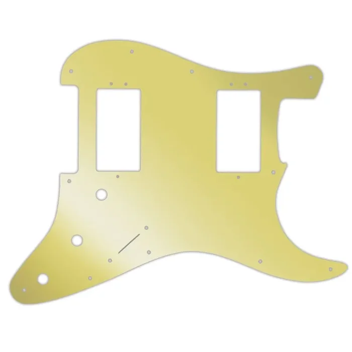 2016 American Professional Stratocaster HH With Covered Shawbuckers – Gold Mirror