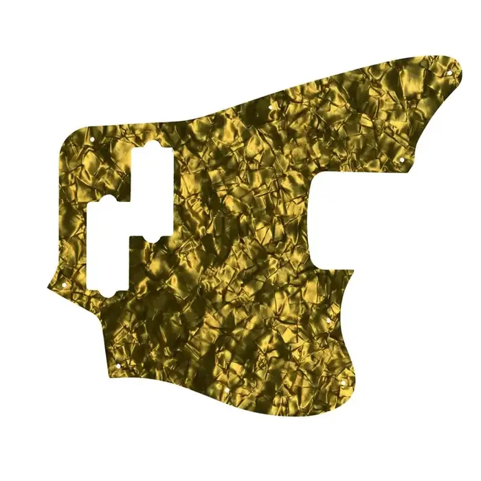 2018 Player Series Jaguar Bass – Gold Pearl Black/White/Black Lamination