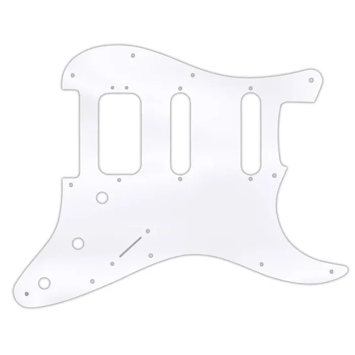 2019 American Ultra Stratocaster HSS – Clear Acrylic Thick