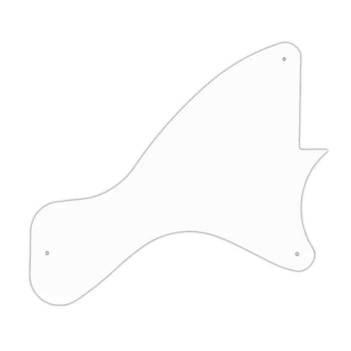 2019-Present Original Collection Les Paul Junior – Thin Shiny White .060″ / 1.52mm Thickness, No bevelled Edge