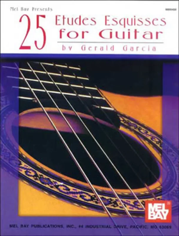 25 Etudes Esquisses For Guitar (Softcover Book)
