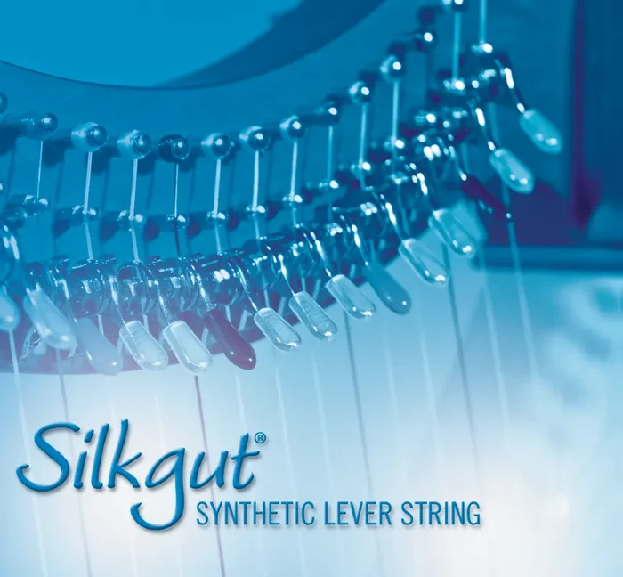 2nd Octave D – Lever Harp Silkgut String by Bow Brand