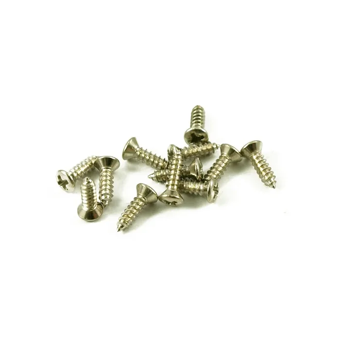3 Gibson Pickguard Screw Nickel (Bag Of 12 )
