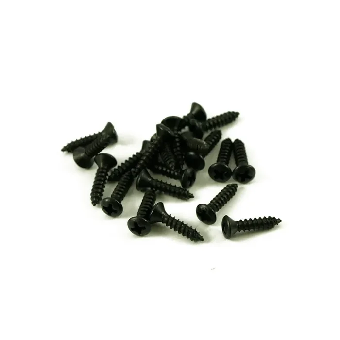 4 x 1/2 Inch Screws for Fender Pickguards Black (Bag Of 20 )