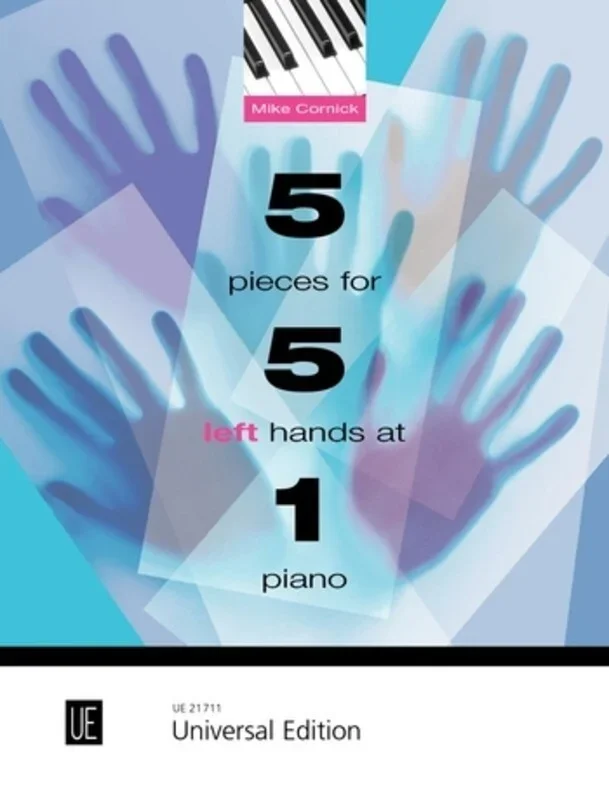 5 Pieces For 5 Left Hands At 1 Piano (Softcover Book)