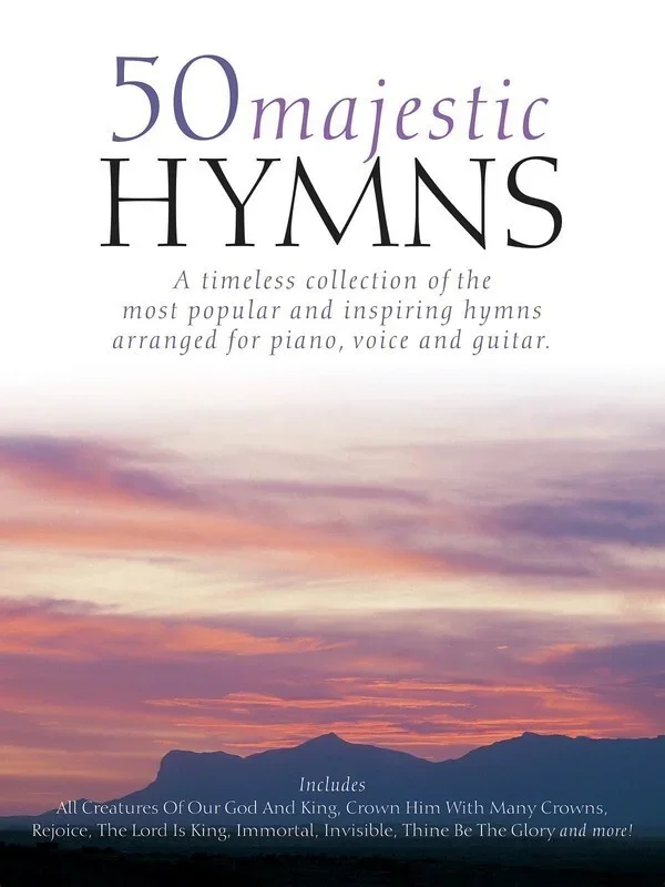50 Majestic Hymns PVG (Softcover Book)