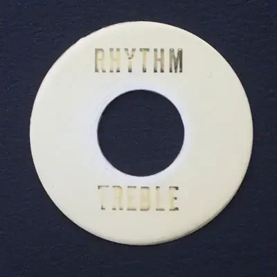 56 Les Paul Rhythm/Treble Ring Poker Chip Cream Relic