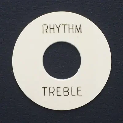 59 Les Paul Rhythm/Treble Ring Poker Chip Cream Plain