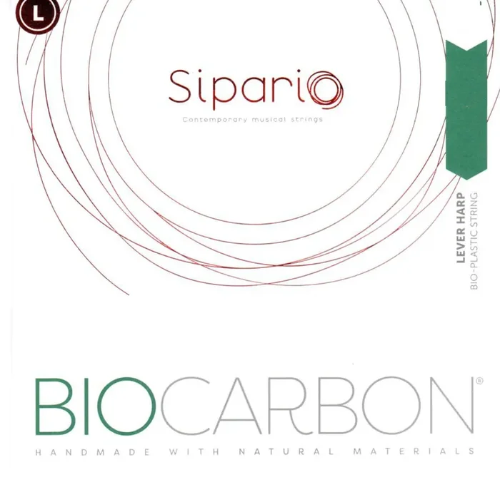 5th Octave E – Lever Harp BioCarbon String by Sipario