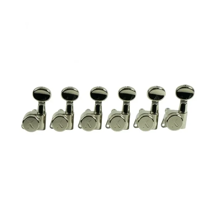 6 In Line Left Hand Locking Contemporary Diecast Series Tuning Machines 19 1 Gear Ratio