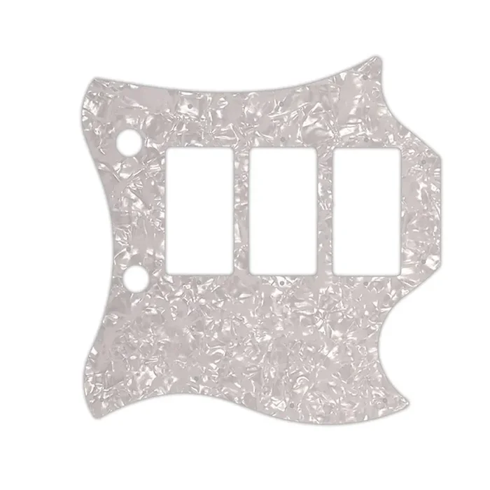 “Captain” Kirk Douglas Signature Roots SG – White Pearl W/B/W Lamination