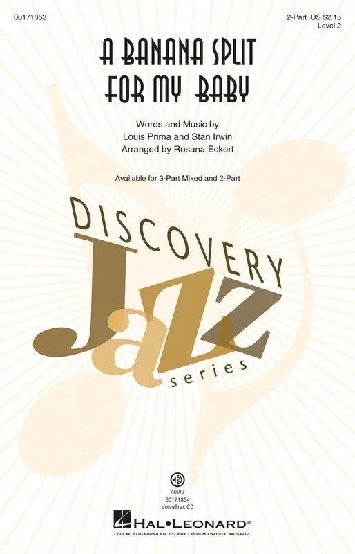 A Banana Split For My Baby 2 Part (Octavo)
