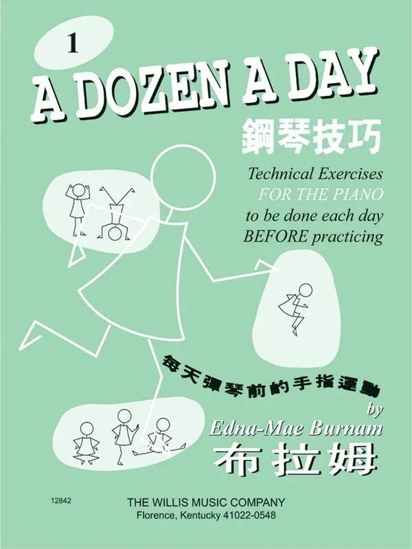 A Dozen A Day Book 1 – Chinese Edition (Softcover Book)