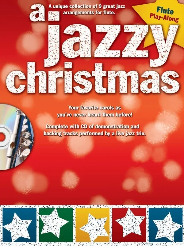 A Jazzy Christmas Flute Softcover Book/CD