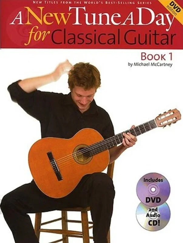 A New Tune A Day Classical Guitar Book 1 Book/CD/DVD (Softcover Book/CD/DVD) Book