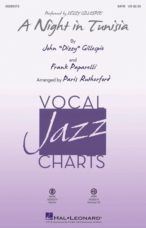 A Night In Tunisia SATB (Octavo)