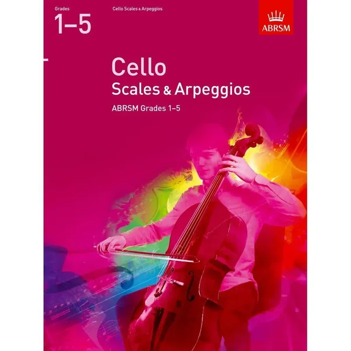 ABRSM Cello Scales & Arpeggios, ABRSM Grades 1-5
