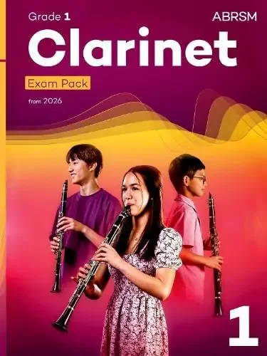 ABRSM Clarinet Grade 1 Exam Pack From 2026