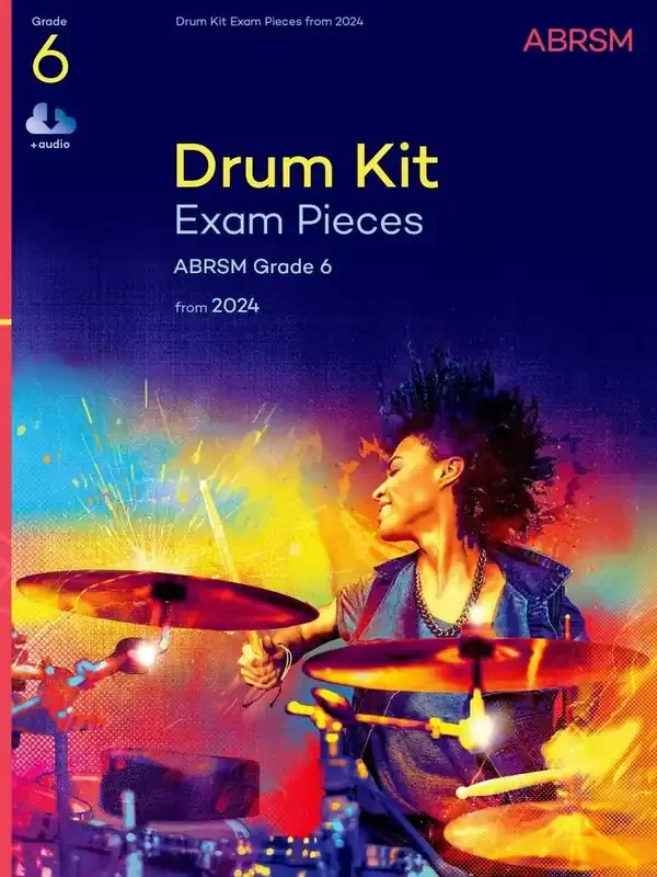 ABRSM DRUM KIT EXAM PIECES, GRADE 6, FROM 2024