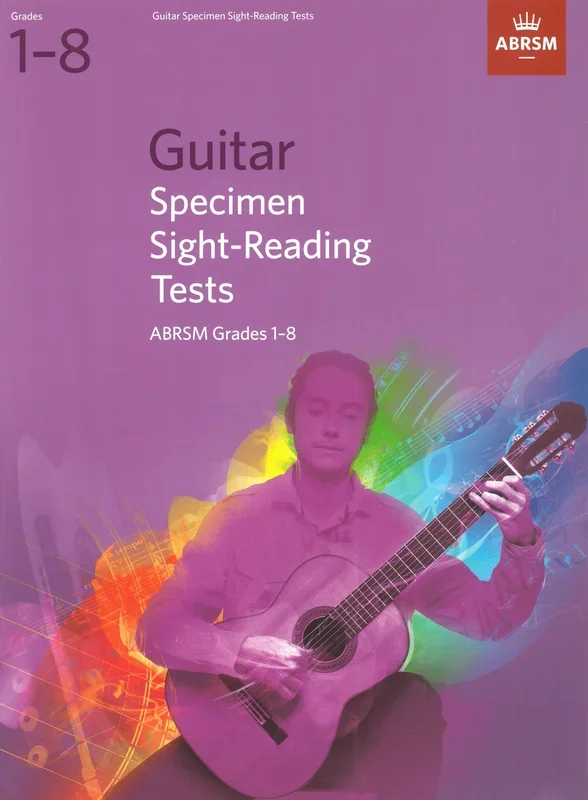 ABRSM Guitar Specimen Sight-Reading Tests – Grades 1-8