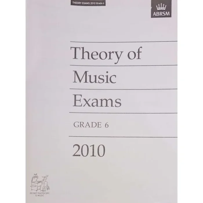 ABRSM Music Theory Past Exams 2010