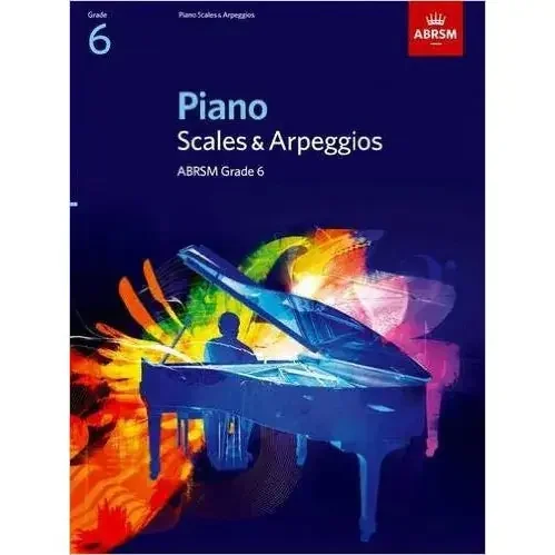 ABRSM Piano Scales, Arpeggios Grade 6