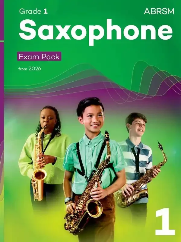 ABRSM Saxophone exam pack from 2026 – Grade 1