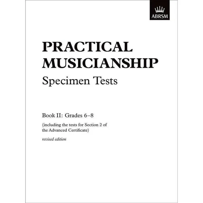 ABRSM Specimen Tests Practical Musicianship