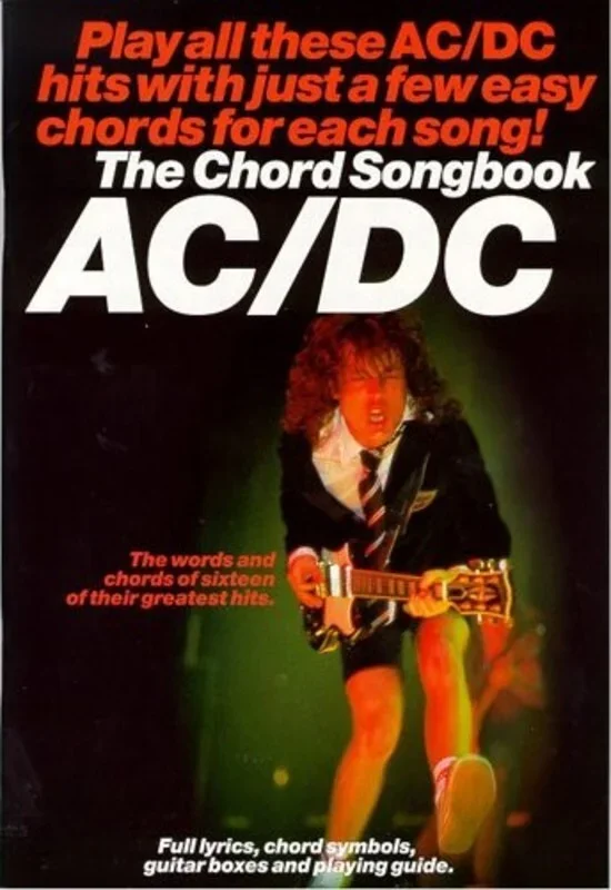 AC/DC Guitar Chord Songbook (Softcover Book)