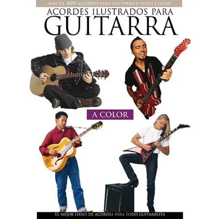 Acordes Ilustrados Para Guitarra A Color
