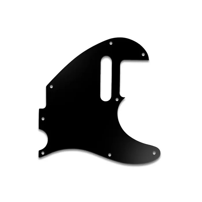 Acoustasonic Telecaster – Matte Black .090″ / 2.29mm thick, with bevelled edge.