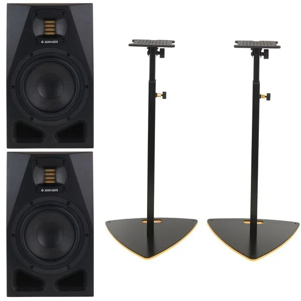ADAM Audio A7V Stand Bundle