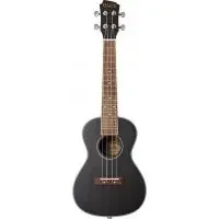 Adam Black Electric Acoustic Concert Ukulele – Satin Black