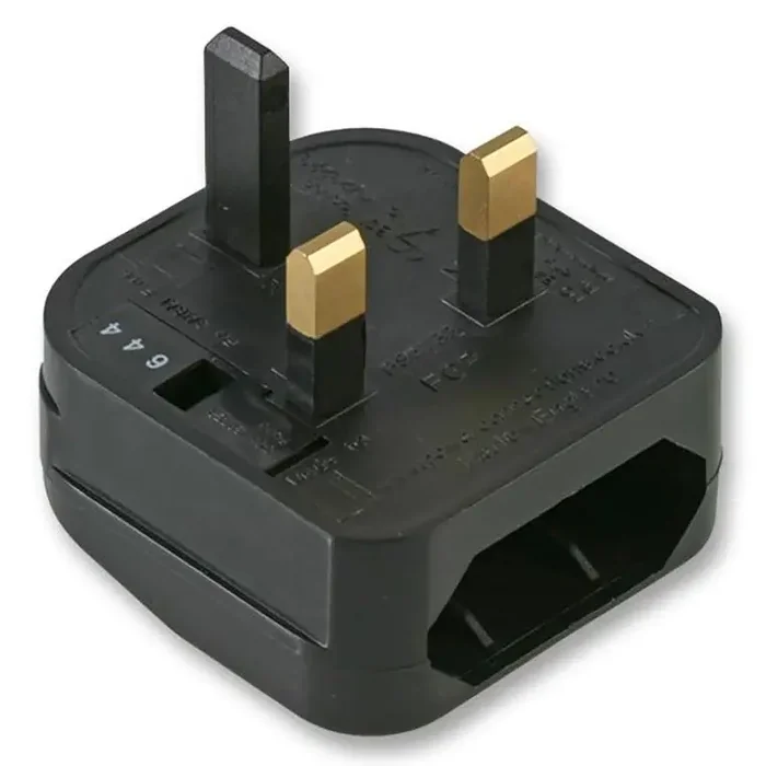 Adam Hall Converter Plug Euro/UK black 5 A