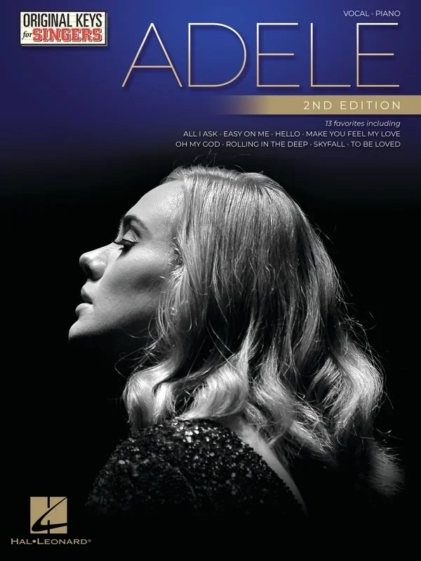 Adele – Original Keys For Singers 2Nd Edition Softcover Book (Vocal)